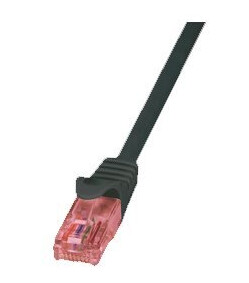 Logilink Primeline Koblingskabel Rj-45 Hann Til Rj-45 Hann 3 M Sftp Pimf Cat 6 Halogenfri Svart