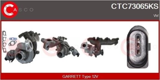 Turbolader CASCO CTC73065KS