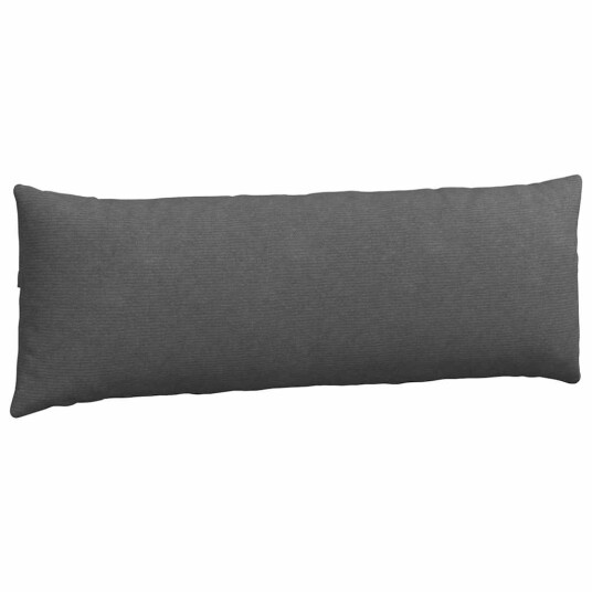 Sofaputer 2 pcs Mørkegrå 120 x 40 cm Corduroy stoff
