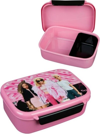Barbie matboks med beholder inni Barbie matboks med beholder inni