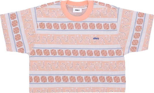 Obey Dame Topper Flerfarget M,