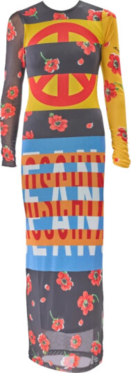 Moschino Dame Kjoler Flerfarget L, Moschino Dame Kjoler Flerfarget L,