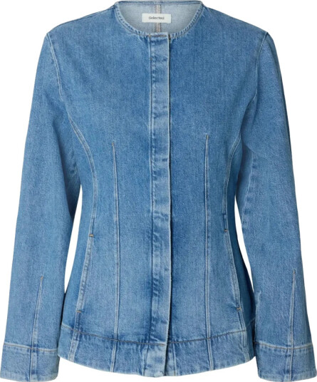 Selected Femme Dame Jakker Blå L,