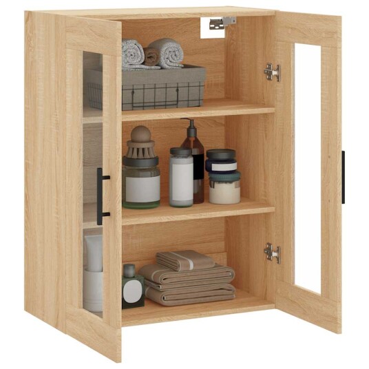 Veggskap sonoma eik 69,5x34x90 cm 8720845439835