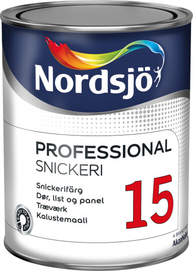 NORDSJØ PROFESSIONAL DØR/LIST 15 BW 1L