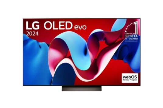 LG OLED55C4 55" OLED evo 4K Smart TV med webOS og HDR LG OLED55C4 55" OLED evo 4K Smart TV med webOS og HDR