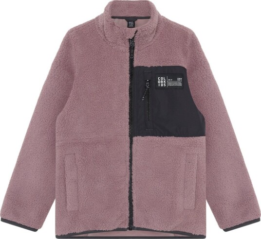 Color Kids Teddy Jacket   Pink   98
