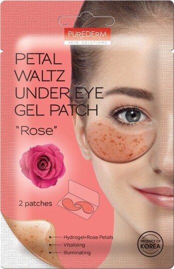Purederm Petal Waltz Under Eye Gel Patch "Rose" 7 g