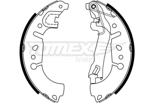 Bremsesko sett TOMEX Brakes TX 23 37