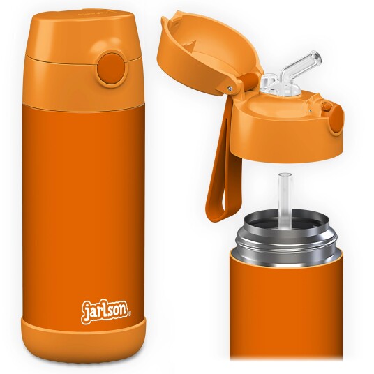 Jarlson Drikkeflaske Oransje 350ml CHARLI