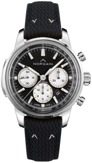 Norqain Herreklokke N2200S22C/B221/20BPR.18S Freedom Sort/Gummi Ø43
