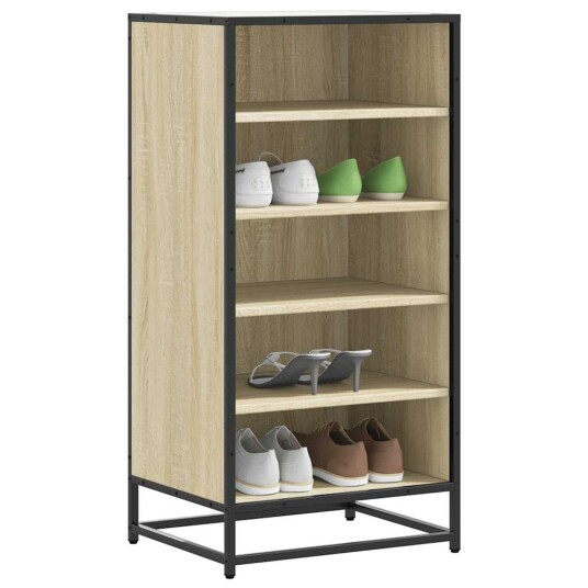 Skohylle sonoma eik 48x38x97,5 cm konstruert tre 8721102842641 Skohylle sonoma eik 48x38x97,5 cm konstruert tre 8721102842641