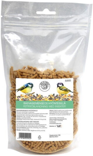 Leo & Wolf Fat Frøblanding Med Insekter 500 G