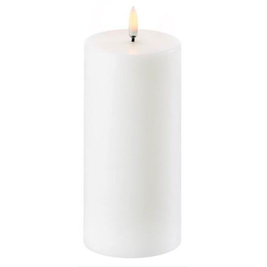 Uyuni LED Kubbelys Nordic White 7,8x15,2 cm