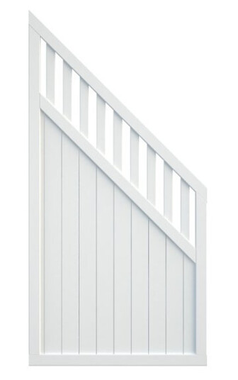 Palmako Levegg elke3/karina3 90x180/90 hvit Palmako Levegg elke3/karina3 90x180/90 hvit