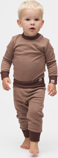 Gullkorn Grana Ull Babybukse Brun 92