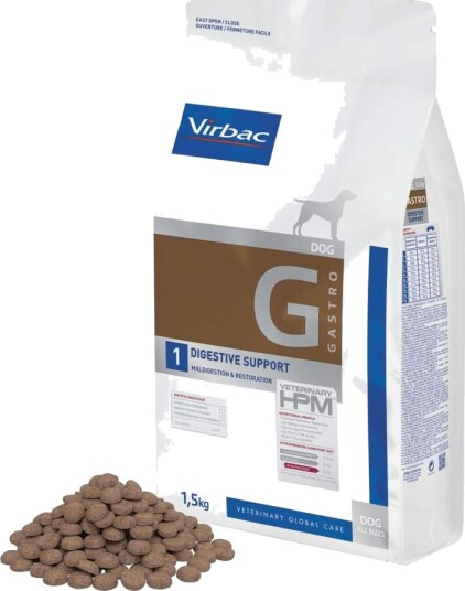 Virbac HPM Dog G1 Gastro Digestive 1,5kg Virbac HPM Dog G1 Gastro Digestive 1,5kg