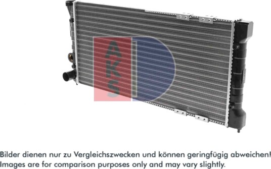 AKS DASIS 041700N Radiator motorkjøling