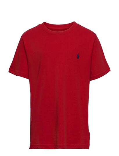 Polo Ralph Lauren Boy Short Sleeved T shirt Red 10 12 år