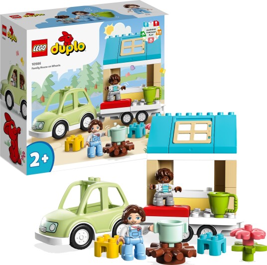 Lego Duplo Hus På Hjul 10986 Lego Duplo Hus På Hjul 10986