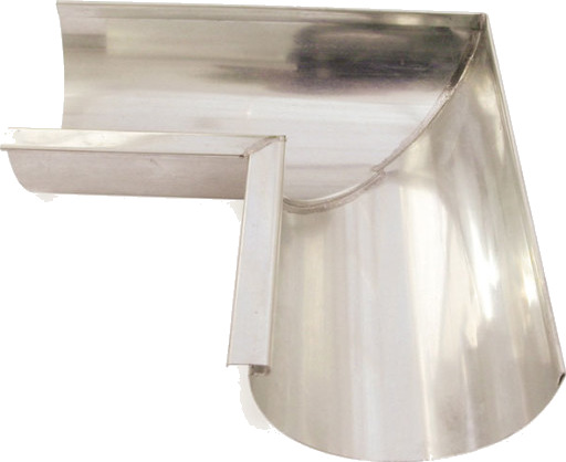 12" x 90° gjæringssag innvendig sinkplast zinc