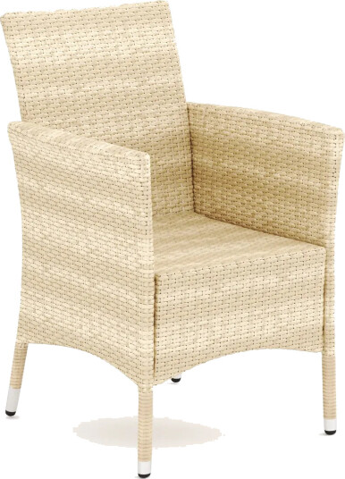 Thor utelenestol – loungestol utemøbler i kunstrotting   Beige