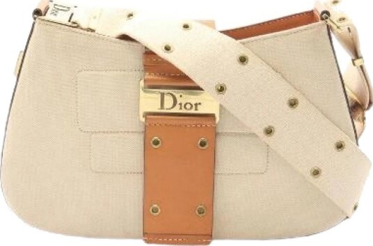 Dior Vintage Dame Pre owned Beige ONE SIZE,