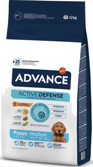 Affinity Advance Tørrfôr Puppy Medium Hundemat Medium Protect 2 X 12 kg Affinity Advance Tørrfôr Puppy Medium Hundemat Medium Protect 2 X 12 kg