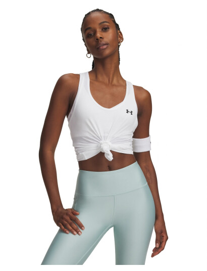 Under Armour Tech Mesh Racer Tank   White   XXL