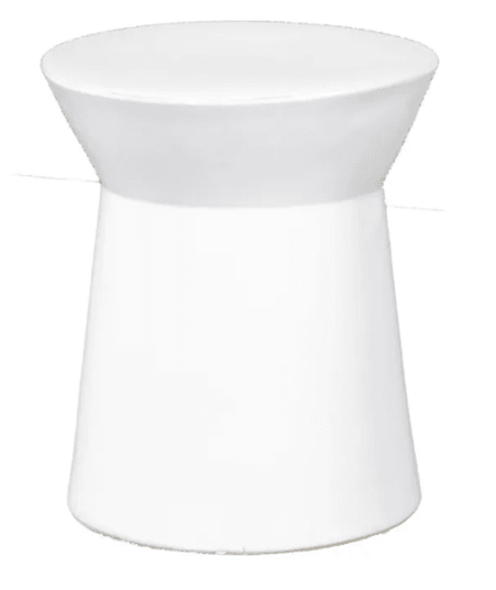 Trend Collection Keramisk Sofabord Cove Hvit M Ø38 x H45