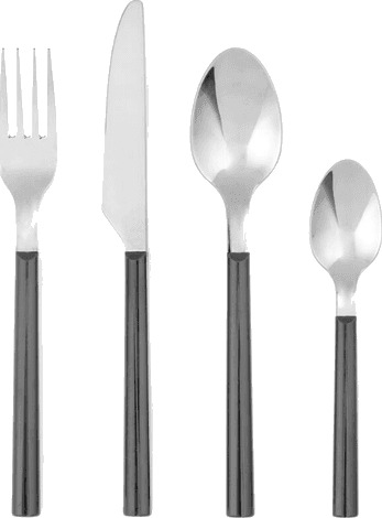 Rosendahl Grand Cru Bistro bestikksett 16 deler Ash-grey