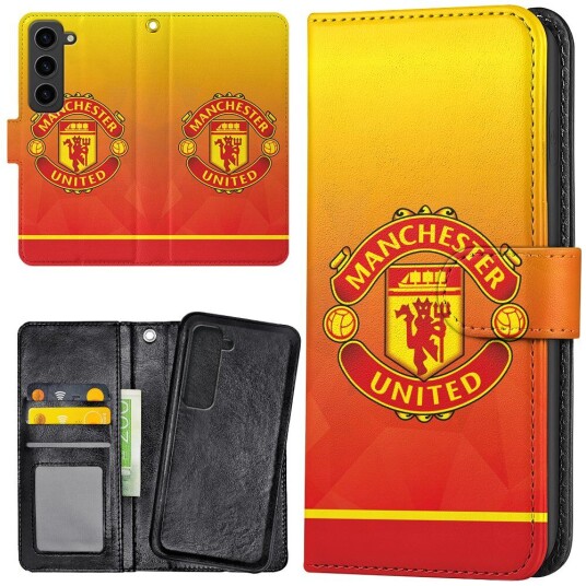 Generic Samsung Galaxy S23 - Lommebok Deksel Manchester United