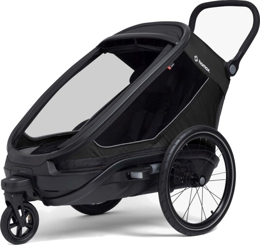 Hamax Outback Next Sykkelvogn 1-seter Black Hamax Outback Next Sykkelvogn 1-seter Black