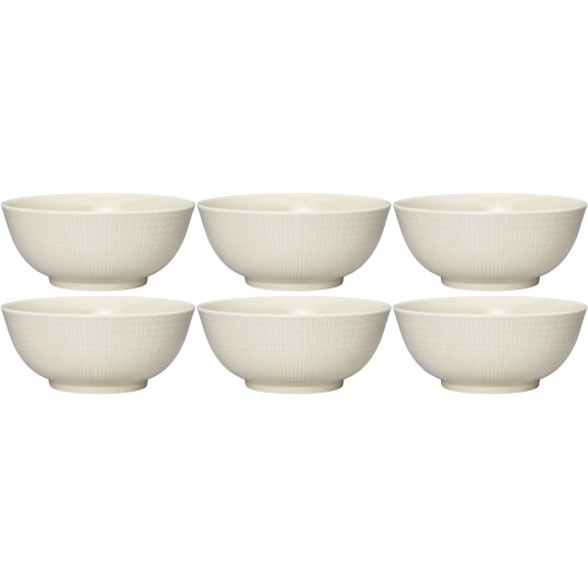 Rörstrand Swedish Grace Skål 60 cl 6 pk Oat Beige