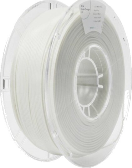 Maertz UV Color Change PLA Filament 1.75 mm 1000 g Hvit/Blå PMMA-1017-002
