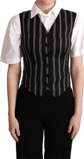 Dolce & Gabbana Dame Dress Svart S, Dolce & Gabbana Dame Dress Svart S,