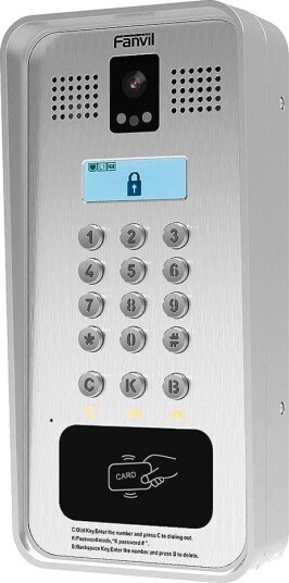 Fanvil Dørtelefon i33V TFE SIP Video (PoE)