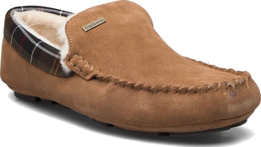 Barbour Barbour Monty Moccasin Slipper - CAMEL SUEDE - 41
