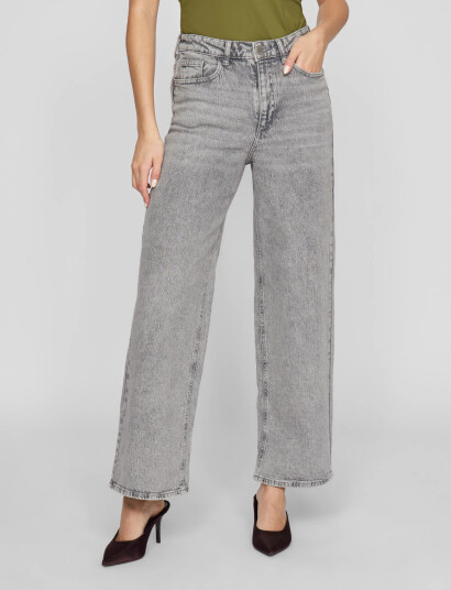 Vila Vifreya Jaf Hw Wide Jeans Noos Grey 40 x 32 Vila Vifreya Jaf Hw Wide Jeans Noos Grey 40 x 32