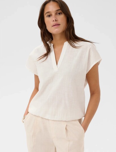 Kaffe Kapauline Blouse White 44