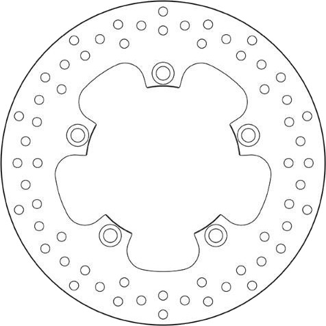 Bremseskive BREMBO 68B407A2