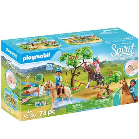 Playmobil Spirit Utfordring På Elven 70330