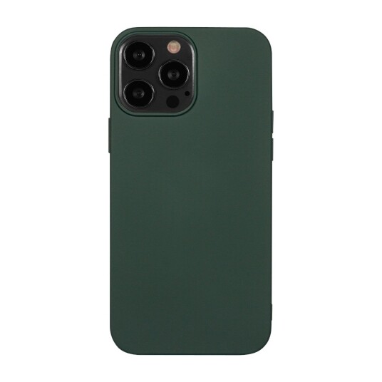 FERRELLI SILIKON DEKSEL IPHONE 13 PRO MAX MØRK GRØNN
