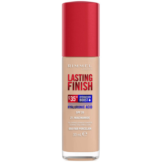 Rimmel Lasting Finish 35Hr Foundation 30ml 050 Fair Porcelain