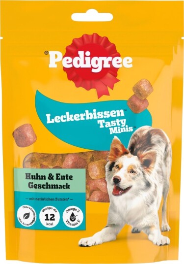 Pedigree Godbiter Sparepakke 6 X 130 G Tasty Minis Kylling & And-Smak