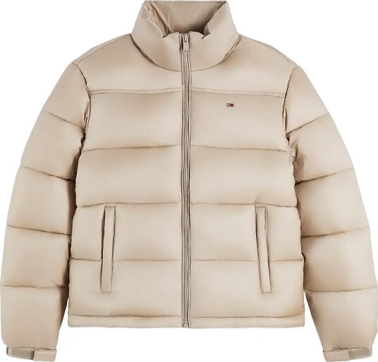 Tommy Jeans Tjw Pckbl Hood Ess Puffer Ext Beige L