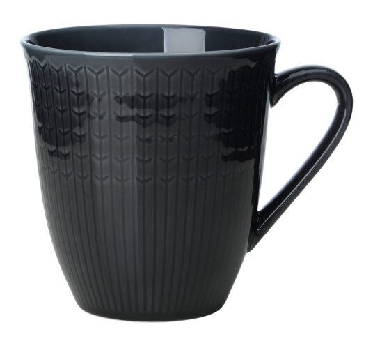 Rörstrand Swedish Grace stor kopp stein (mørkgrå)