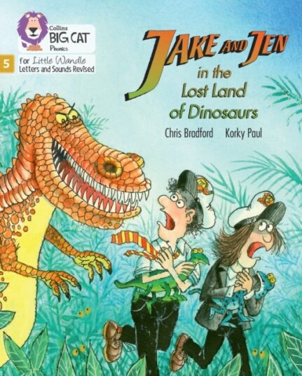 Jake And Jen In The Lost Land Of Dinosaurs Av Chris Bradford