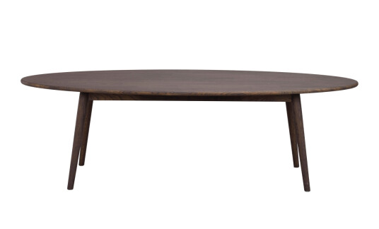 Rowico Home TOMPKINS Sofabord Ellipse 150 Brun Eik