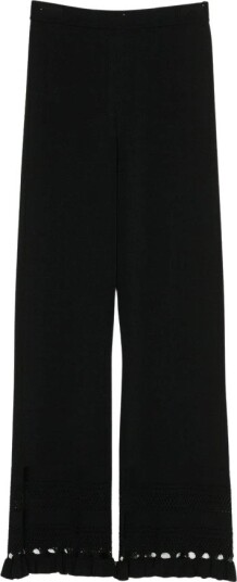Twinset Dame Bukser Svart S,